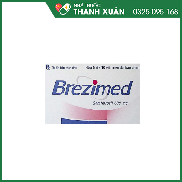 Brezimed giảm cholesterol toàn phần và triglycerid trong điều trị tăng lipid huyết